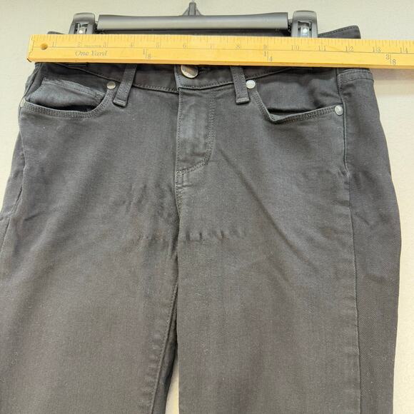 Paige Jeans Women's 24 (0) Black Verdugo Ultra Skinny Preppy Normcore Skater - Picture 12 of 16